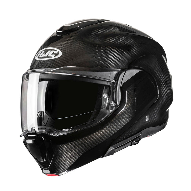 KASK MOTOCYKLOWY HJC F100 CARBON SOLID BLACK