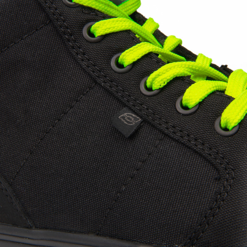 BUTY MOTOCYKLOWE OZONE TOWN BLACK FLUO YELLOW