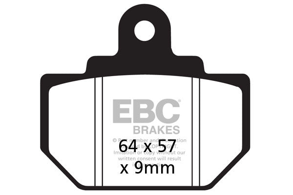 EBC Brakes Klocki hamulcowe EBC FA111 (kpl. na 1 tarcze)