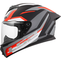 KASK LS2 FF820 RAPID III HYPER BLACK RED