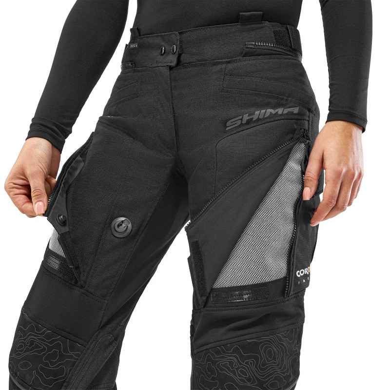 SHIMA TRACKER LADY PNT BLK