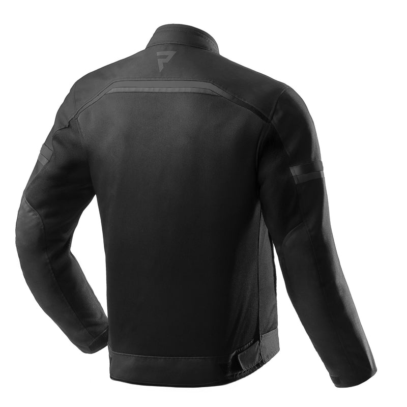 KURTKA MOTOCYKLOWA TEKSTYLNA REBELHORN ECHO BLACK – zdjęcie 2