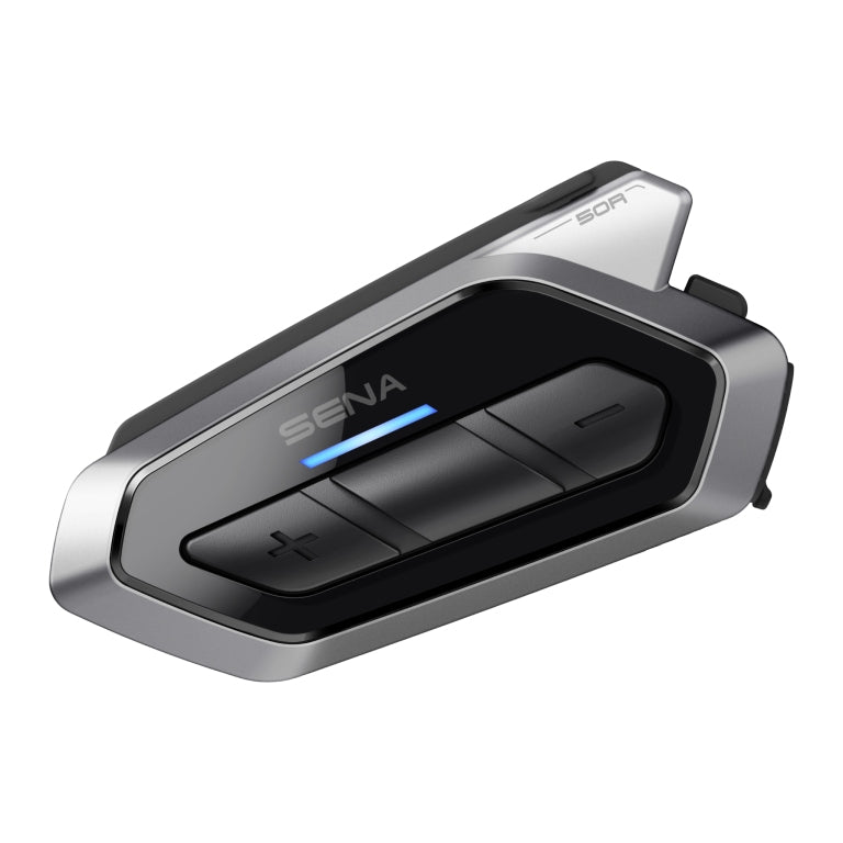 SENA INTERKOM MOTOCYKLOWY 50R QUANTUM MESH 2.0 BLUETOOTH 5.0 DO 2000M Z RADIEM FM ORAZ SYSTEMEM AUDIO HARMAN KARDON ( 1 ZESTAW ) (EL) – zdjęcie 4