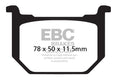 EBC Brakes Klocki hamulcowe EBC FA051 (kpl. na 1 tarcze)