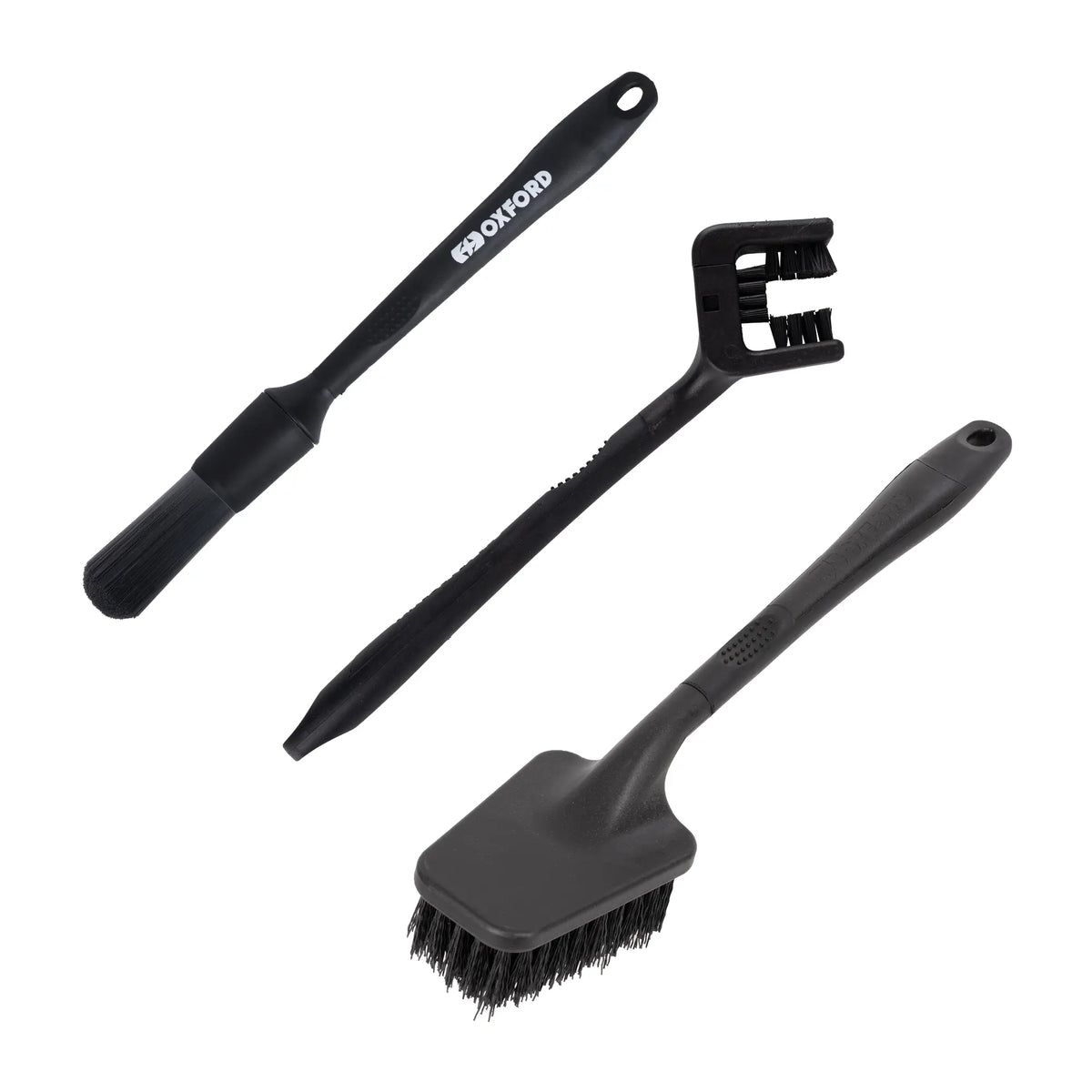 OXFORD ZESTAW SZCZOTEK DO CZYSZCZENIA ŁĄŃCUCHA DRIVETRAIN BRUSHES PRO KOLOR CZARNY