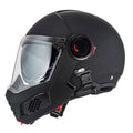 KASK MOTOCYKLOWY NZI MINIMOD DUO MATT BLACK XS