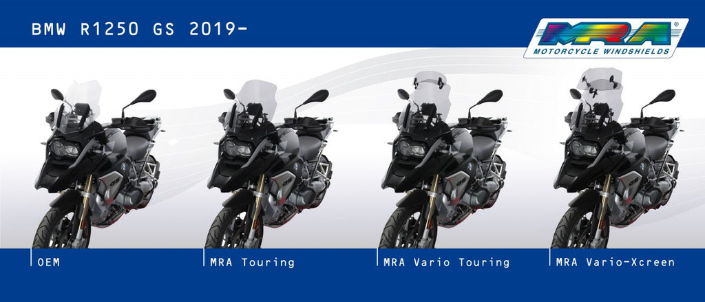 Szyba motocyklowa MRA BMW R1250GS /ADVENTURE 1G13 2019-, forma TM, przyciemniana