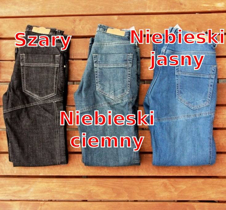 Spodnie jeansowe LOOKWELL DENIM 501 EVO męskie (wersja krótka) jasne