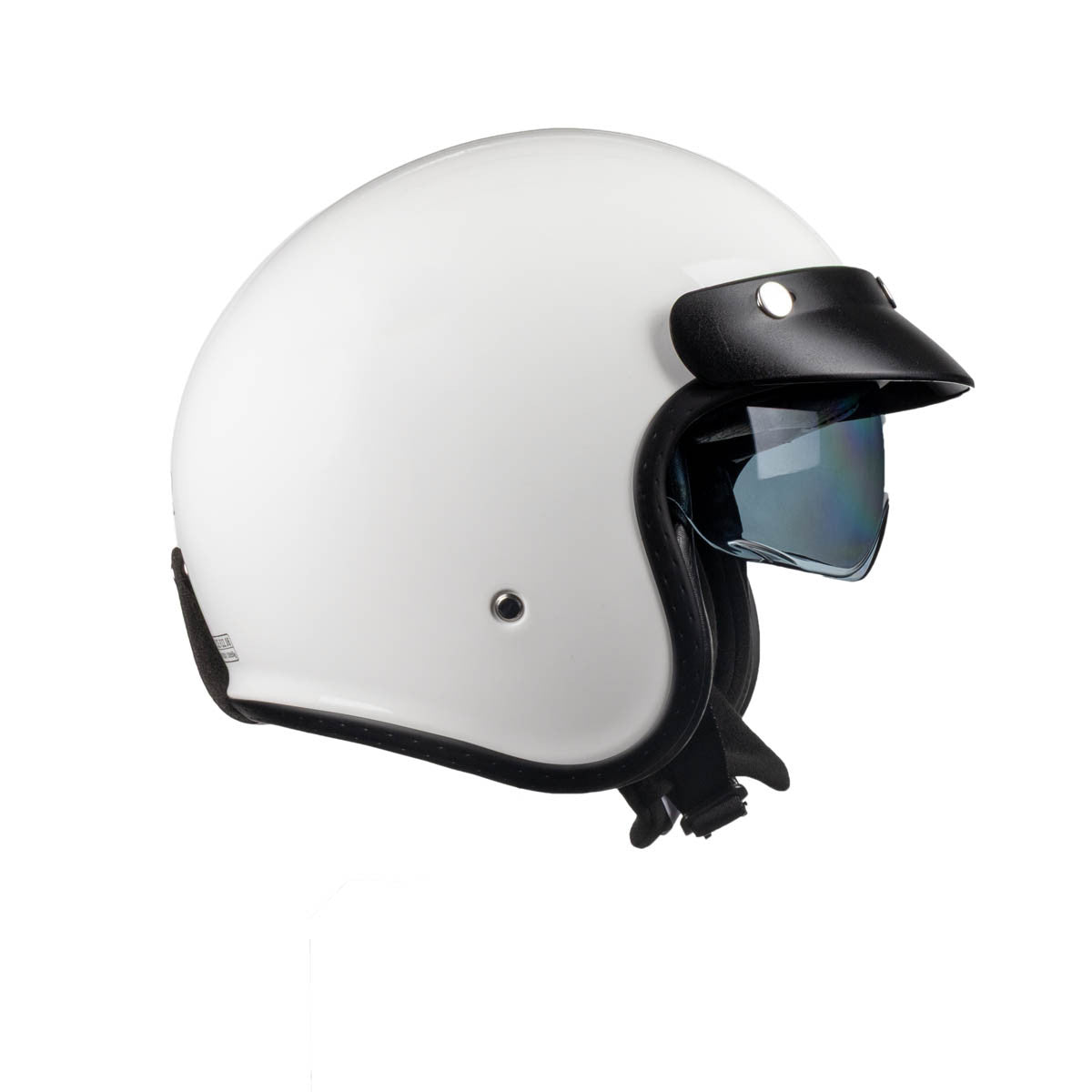 ROXAR HELMETS Kask Motocyklowy otwarty retro ROXAR CLASSIC Z-Line biały połysk