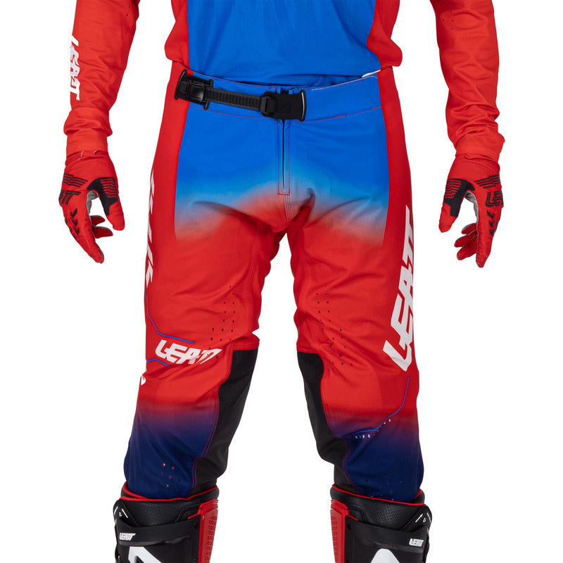 SPODNIE OFFROADOWE LEATT MOTO 5.5 I.K.S ROYAL BLUE RED XS