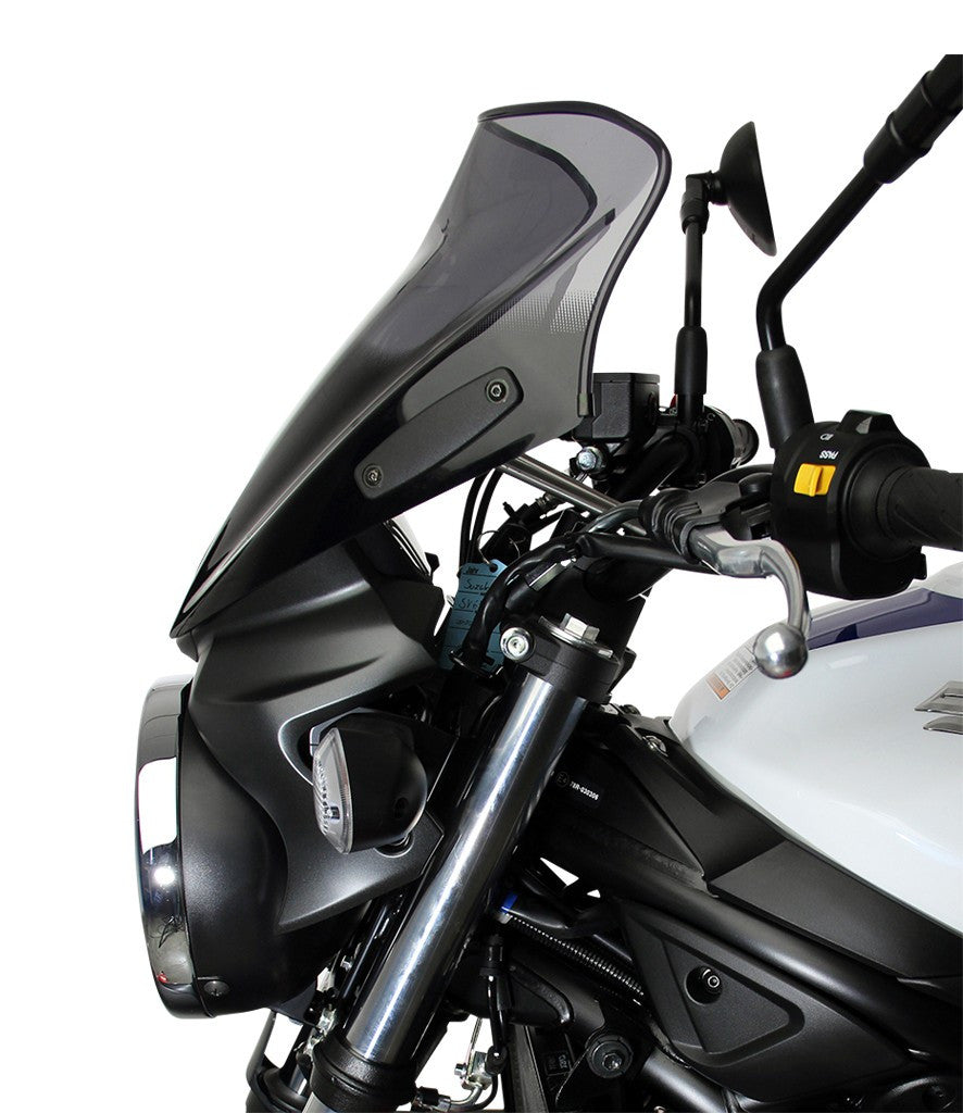 Szyba motocyklowa MRA SUZUKI SV 650 WCX0 / WCX1 2016-, forma NSN, przyciemniana