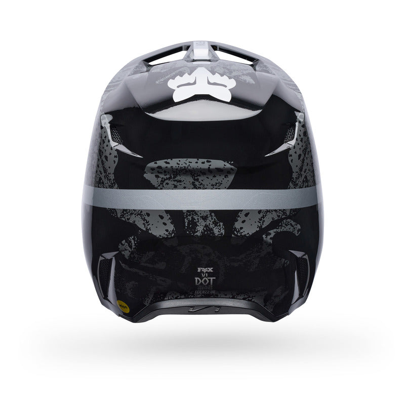 KASK MOTOCYKLOWY FOX V1 BNKR BLACK CAMO