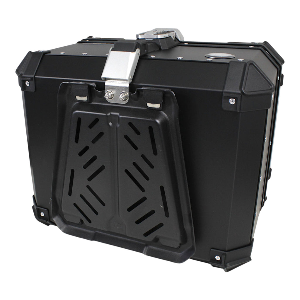 KUFER CENTRALNY ALUMINIOWY COOCASE 55L KEYLESS CZARNY – zdjęcie 4