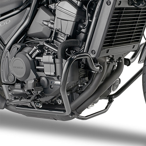 KAPPA GMOLE OSŁONY SILNIKA HONDA CMX 1100 REBEL '21-'25, CZARNE – zdjęcie 6
