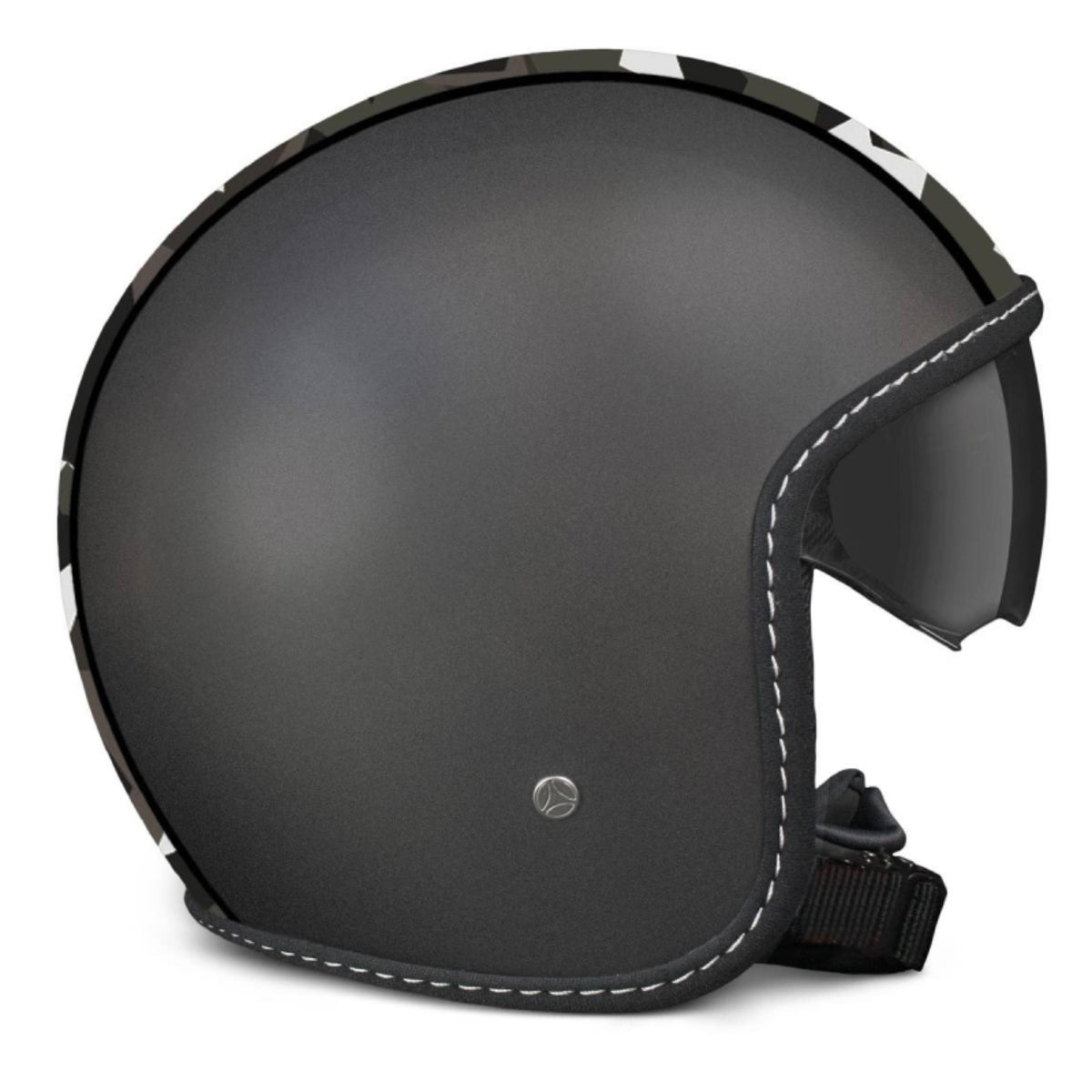 Kask motocyklowy JET MOMO BLADE Tytanowy Frost / Camouflage