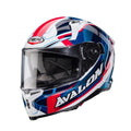 CABERG PROMOCJA KASK INTEGRALNY AVALON X OPTIC KOLOR BIAŁY/NIEBIESKI/CZERWONY – zdjęcie 5