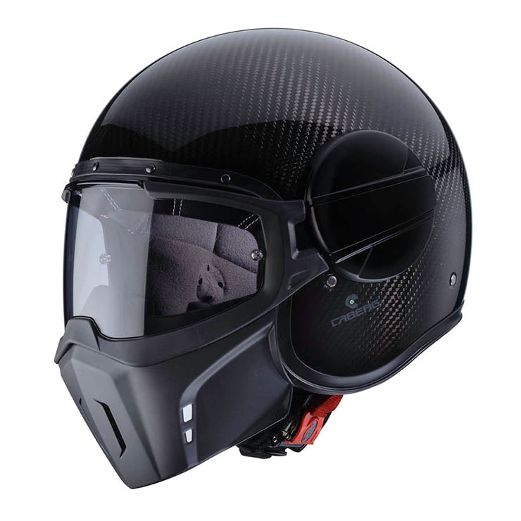 CABERG KASK OTWARTY JET MODEL GHOST X CARBON KOLOR KARBON