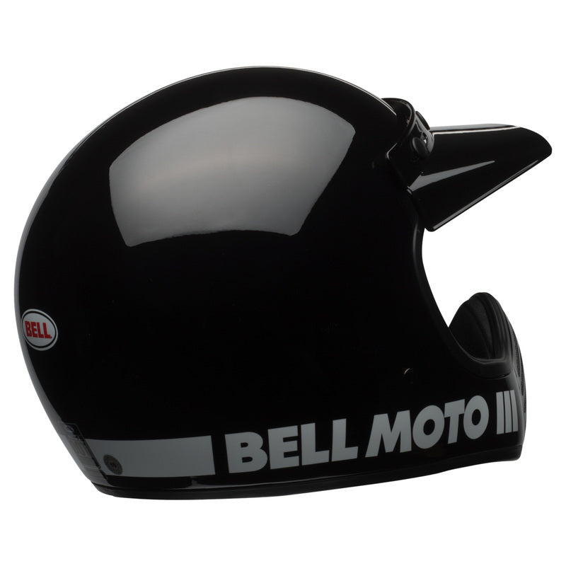 KASK MOTOCYKLOWY BELL MOTO-3 CLASSIC BLACK