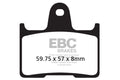 EBC Brakes Klocki hamulcowe EBC FA254 (kpl. na 1 tarcze)