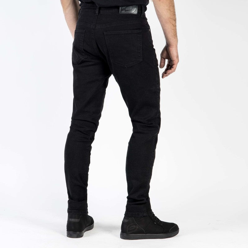 JEANSY MOTOCYKLOWE OZONE STRIKER SLIM FIT BLACK
