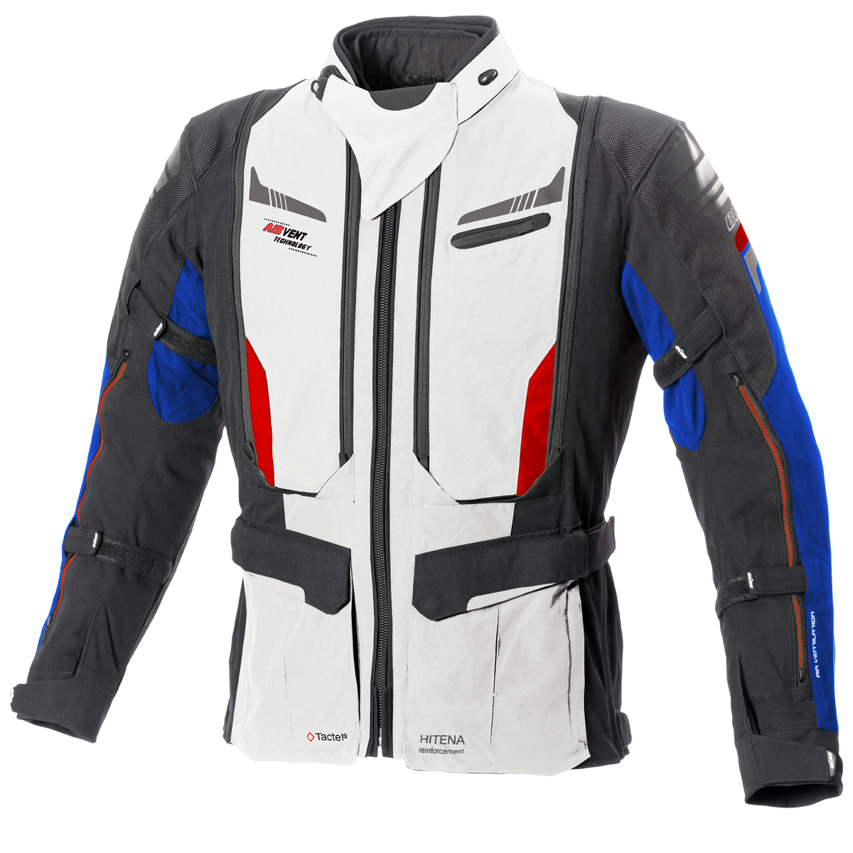 Kurtka motocyklowa BUSE Agadir jasnoszara