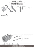 KAPPA ADAPTER DO ZAMONTOWANIA STELAŻA BOCZNEGO KL1121, KLX1121 HONDA CB 500X W ROCZNIKACH (17-18)