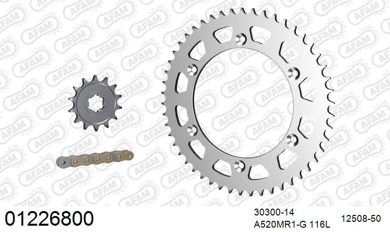 Zestaw napędowy AFAM do YAMAHA YZ 250 A,B,D,E