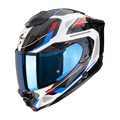 SCORPION KASK EXO-1500 AIR SLEEK WHITE-RED-BLU