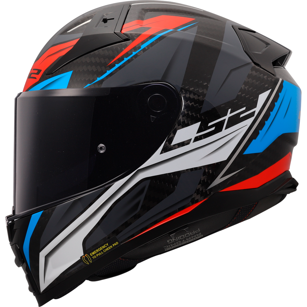 KASK LS2 FF811 VECTOR II C SAVAGE WH. BLUE RED