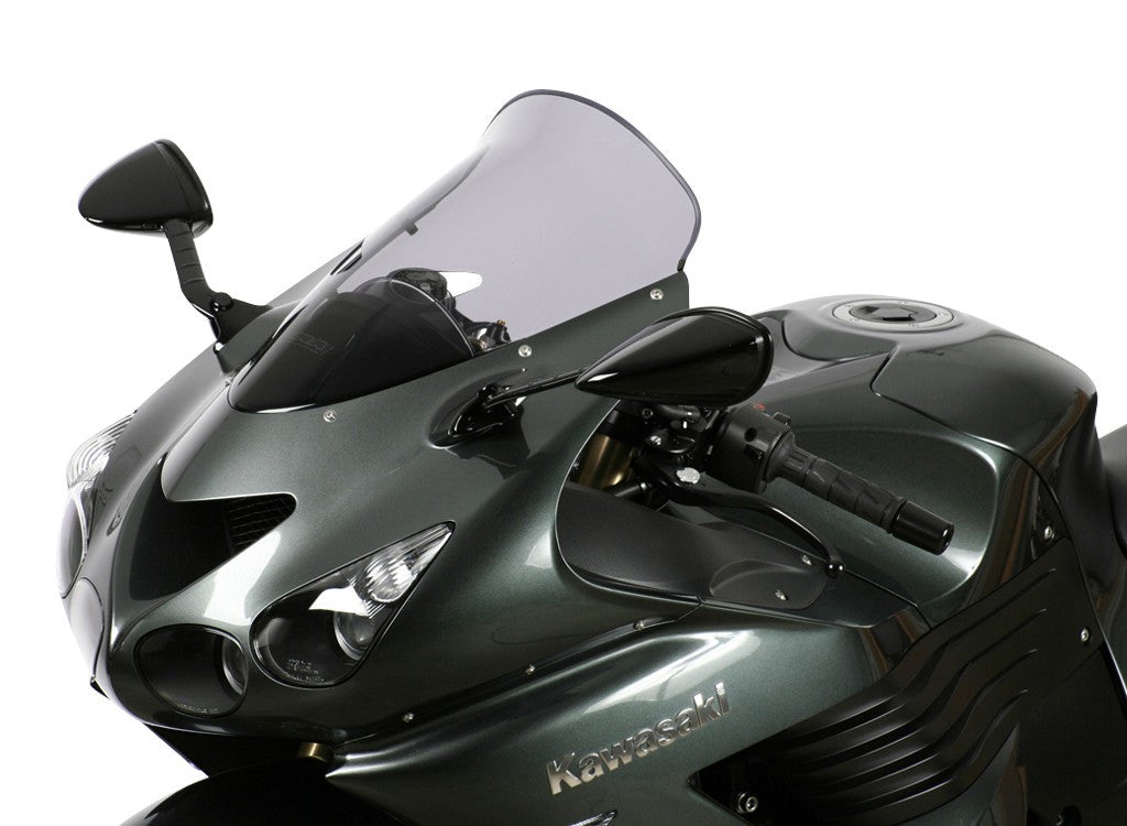 Szyba motocyklowa MRA KAWASAKI ZZR 1400 ZXT40A/ZXT40C/ZXT40E/ZX14 2006-, forma T, przyciemniana