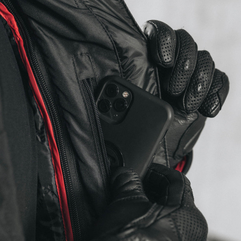 KURTKA MOTOCYKLOWA TEKSTYLNA OZONE PULSE BLACK