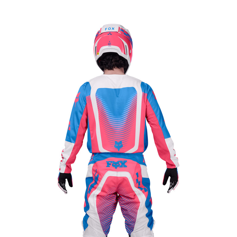 BLUZA MOTOCYKLOWA FOX 180 COLLECT BLUE PINK