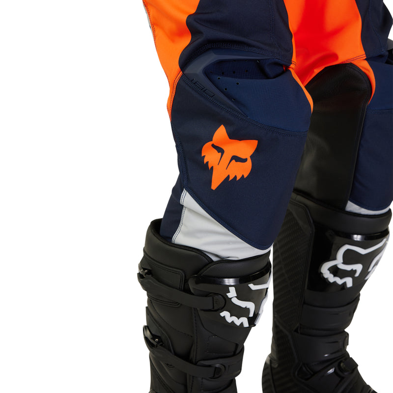 SPODNIE MOTOCYKLOWE JUNIOR FOX 180 NITRO FLUO ORANGE