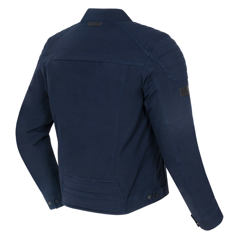 KURTKA MOTOCYKLOWA TEKSTYLNA REBELHORN HUNTER NAVY BLUE – zdjęcie 6