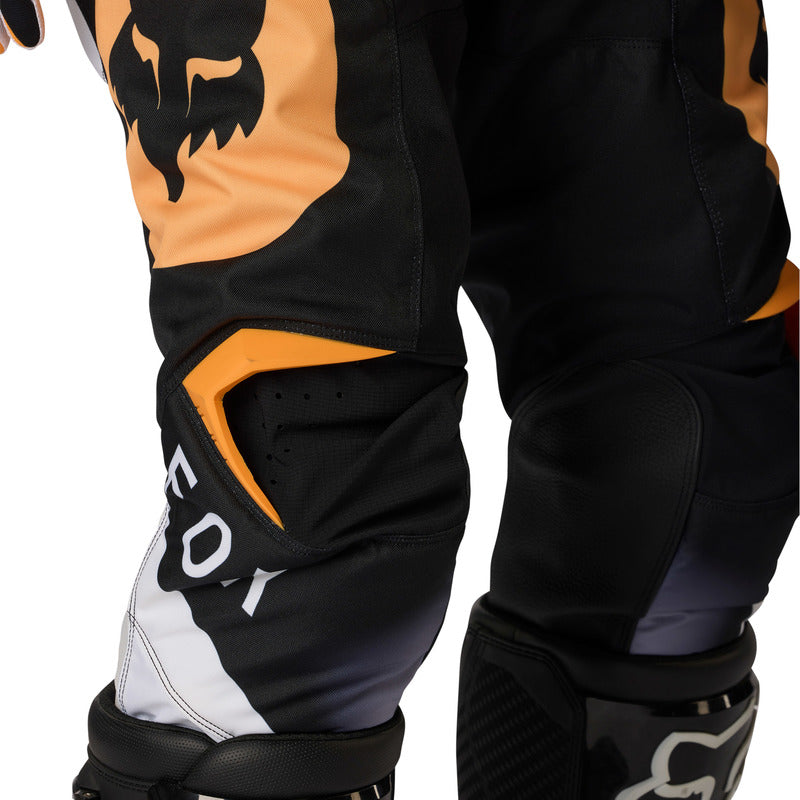 SPODNIE MOTOCYKLOWE FOX 180 NOBLE BLACK WHITE
