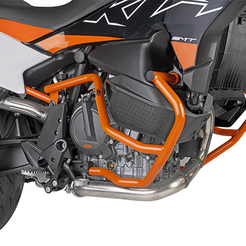 KAPPA GMOLE OSŁONY SILNIKA KTM 890 SMT '23-'25, POMARAŃCZOWE – zdjęcie 6