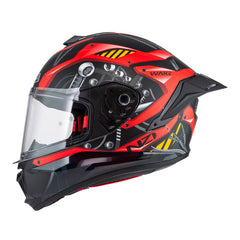 BOOSTER CYBER BLACK RED MATT