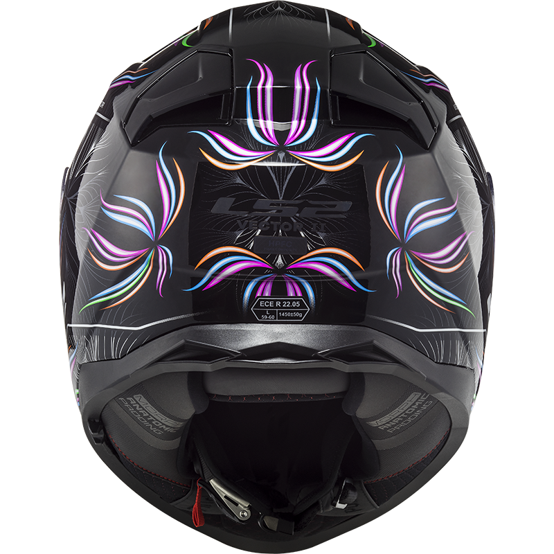 KASK LS2 FF811 VECTOR II TROPICAL BLACK WH.-06