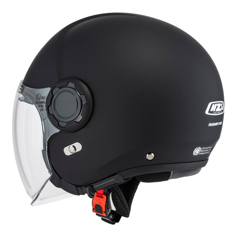 KASK MOTOCYKLOWY NZI RINGWAY 2 DUO MATT BLACK XS
