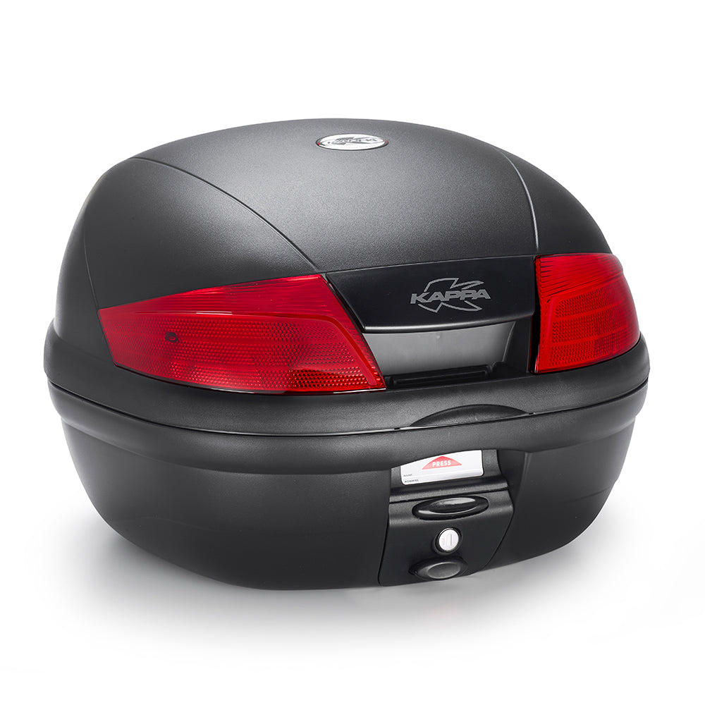 KAPPA KUFER CENTRALNY 35L MONOLOCK K35N2 ACTION Z CZERWONYMI ODBLASKAMI ( ZAWIERA PŁYTĘ ) - ZASTĘPUJE K35N