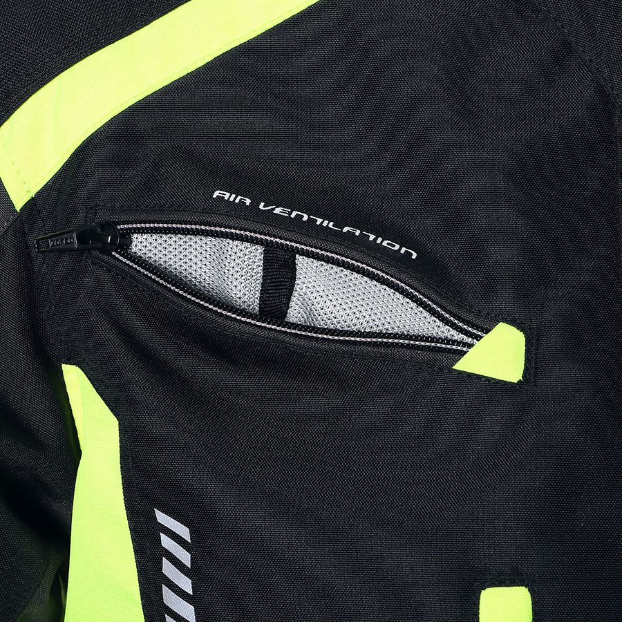 Kurtka motocyklowa BUSE Torino II czarno-biała