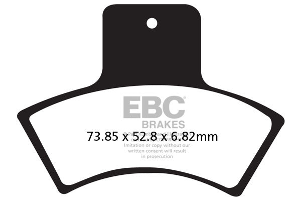 EBC Brakes Klocki hamulcowe EBC FA270TT (kpl. na 1 tarcze)