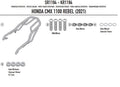 GIVI STELAŻ KUFRA CENTRALNEGO BEZ PŁYTY - HONDA CMX 1100 REBEL (21 > 22)