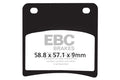 EBC Brakes Klocki hamulcowe EBC FA146HH wzmacniane (kpl. na 1 tarcze)