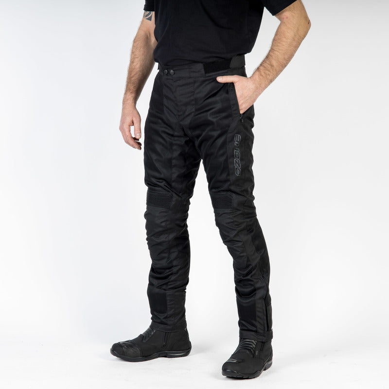 SPODNIE MOTOCYKLOWE TEKSTYLNE OZONE DART BLACK