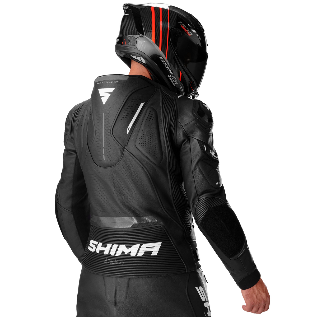 SHIMA MISSION ST MEN JKT G2 BLK/WHT