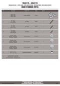 KAPPA STELAŻ KUFRA CENTRALNEGO BMW S 1000XR '15-'19 ALUMINIOWY MONOKEY