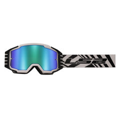 WHITE IRIDIUM VISOR