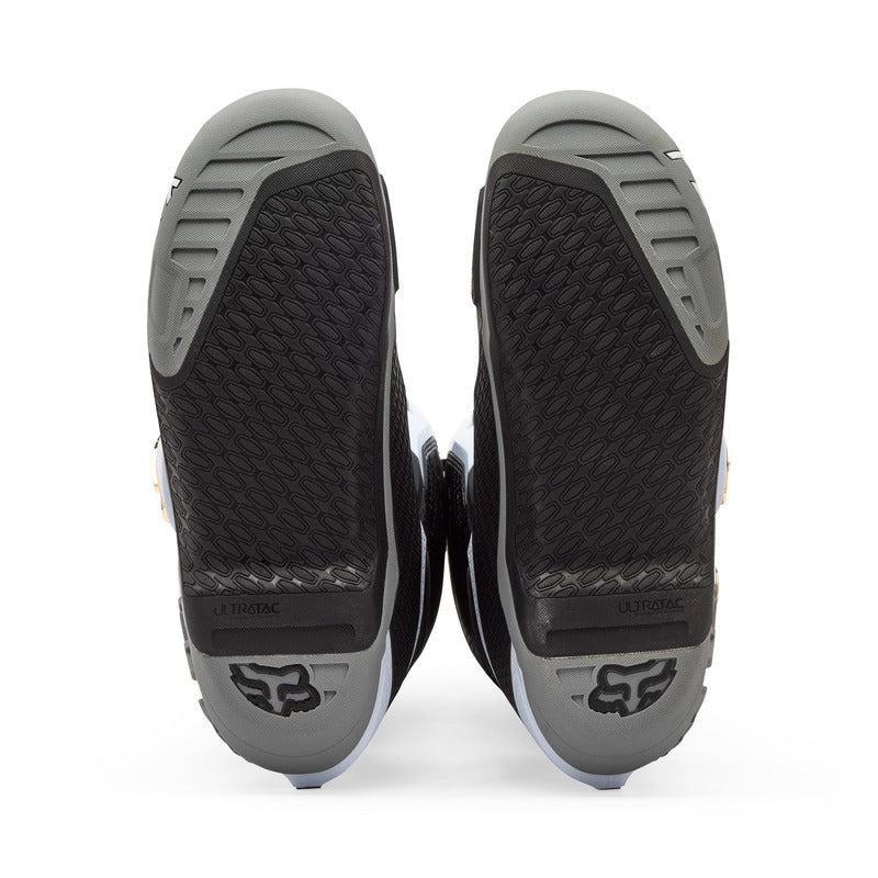 BUTY MOTOCYKLOWE FOX INSTINCT WHITE BLACK GREY – zdjęcie 5