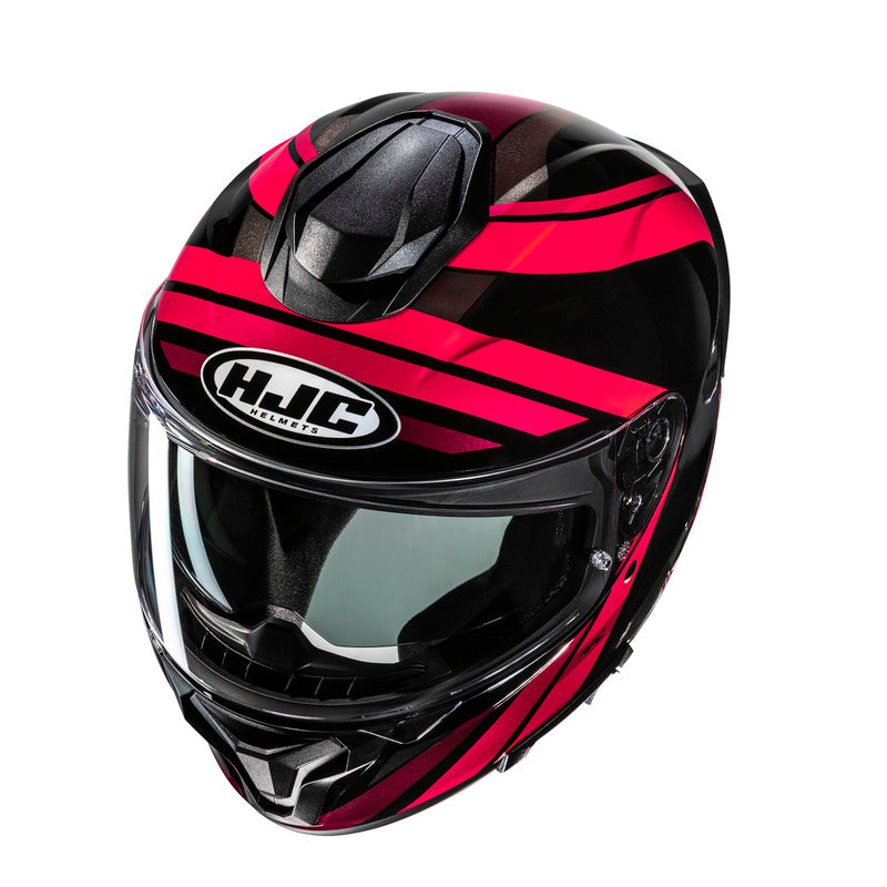 KASK MOTOCYKLOWY HJC C71 FABER RED BLACK